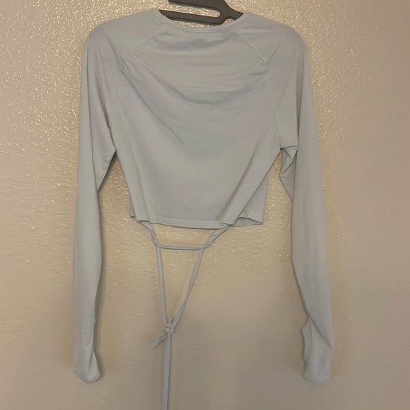 Gymshark Crop Top Studio Blue - Picture 2 of 2